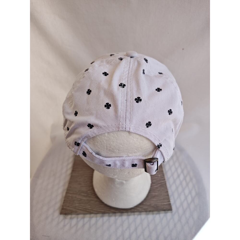 Black Clover White black Cover Hat Womens One Size Adjustable Embroidered Logo - Picture 3 of 7